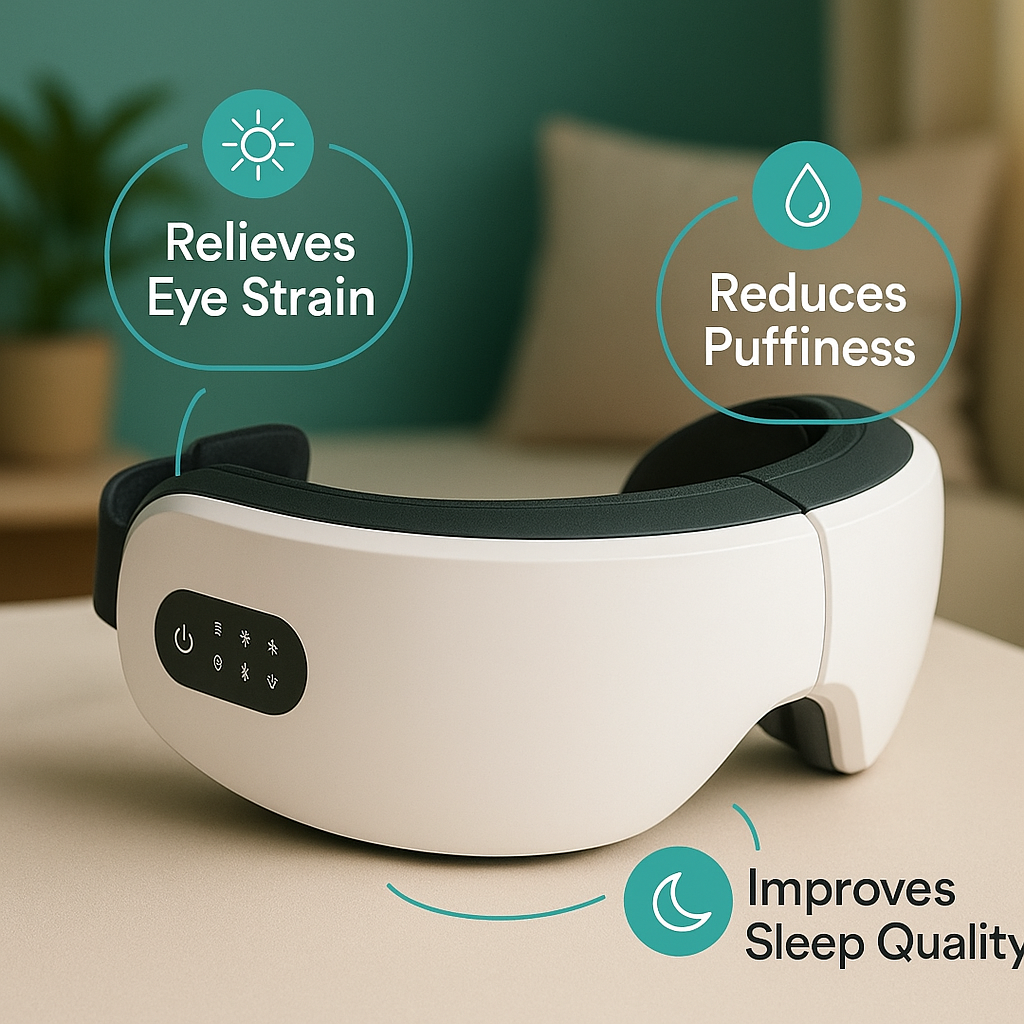 TranquilEye - Bluetooth Eye Massager